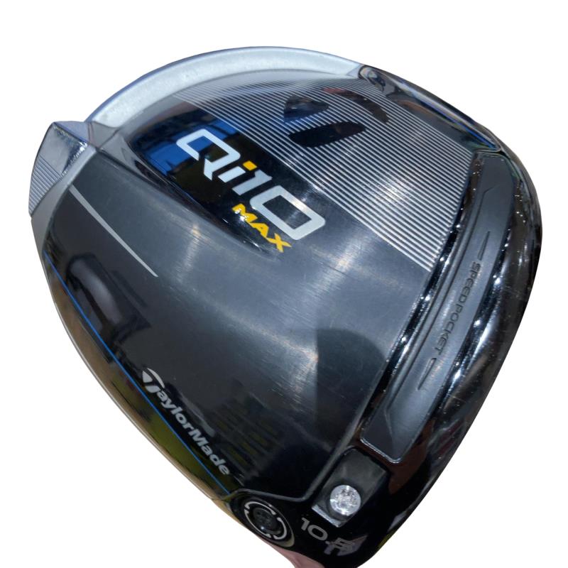 【中古】 テーラーメイド Qi10 MAX 10.5° ドライバー DR 純正特注シャフト (フレックスR) メンズ 男性用 右利き 右用 Cランク ゴルフクラブ