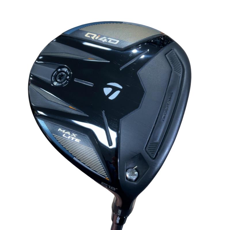 【中古】 テーラーメイド Qi4D MAX LITE 5W フェアウェイウッド FW REAX 45(Qi4D FW) (フレックスR) メンズ 男性用 右利き 右用 Bランク ゴルフクラブ