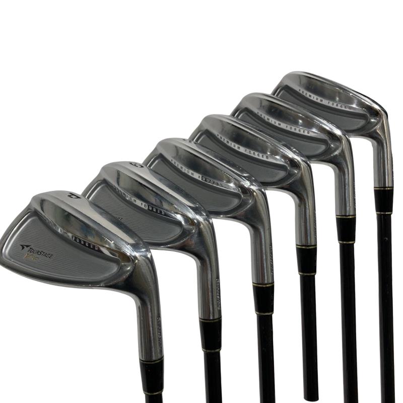 【中古】 ブリヂストン TOURSTAGE ViQ FORGED 6S アイアンセット IR TSI-55 (フレックスR) メンズ 男性用 右利き 右用 Dランク ゴルフクラブ
