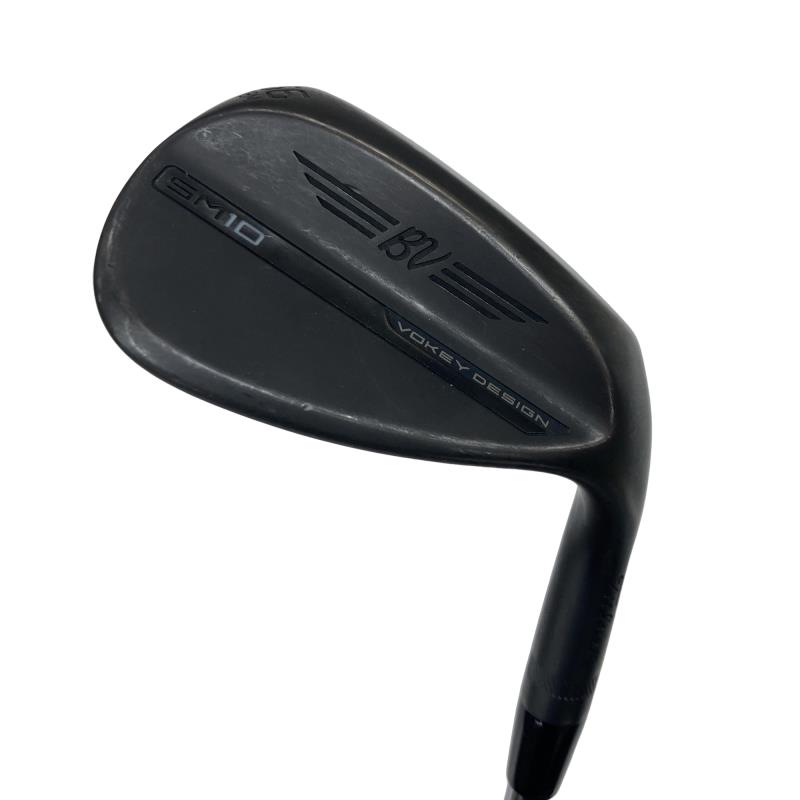 【中古】 タイトリスト VOKEY SPIN MILLED SM10 ジェットブラック 56°/08°M ウェッジ WG 純正特注シャフト (フレックスR) メンズ 男性用 右利き 右用 Cランク ゴルフクラブ