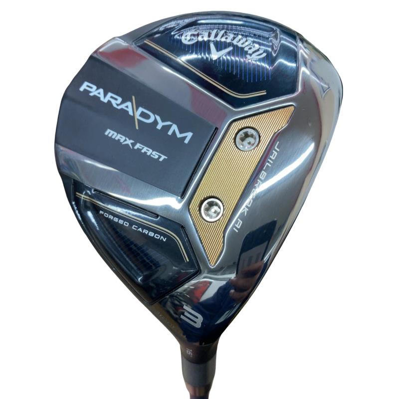【中古】 キャロウェイ PARADYM MAX FAST 3W フェアウェイウッド FW SPEEDER NX 40 for CW(PARADYM FW) (フレックスS) メンズ 男性用 右利き 右用 Cランク ゴルフクラブ