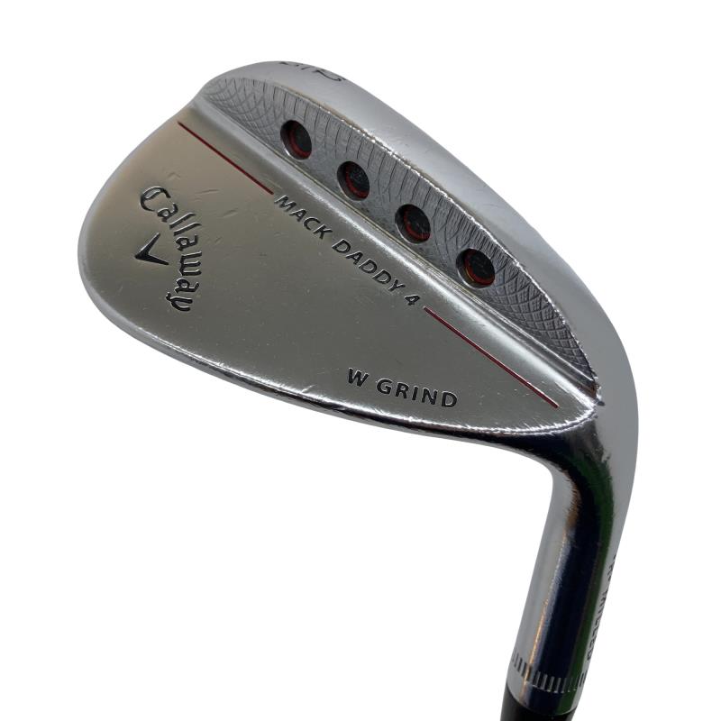 【中古】 キャロウェイ MACK DADDY 4 クロムメッキ 52°/10°S ウェッジ WG Dynamic Gold (フレックスS) メンズ 男性用 右利き 右用 Cランク ゴルフクラブ