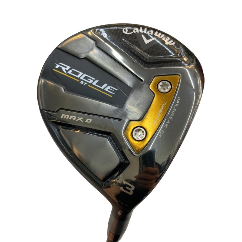 【中古】 キャロウェイ ROGUE ST MAX D 3W フェアウェイウッド FW VENTUS 5 for CW(ROGUE ST FW) (フレックスSR) メンズ 男性用 右利き 右用 Cランク ゴルフクラブ|ゴルフパートナー 中古クラブ店