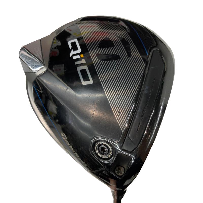 【中古】 テーラーメイド Qi10 9° ドライバー DR 純正特注シャフト (フレックスS) メンズ 男性用 右利き 右用 Cランク ゴルフクラブ
