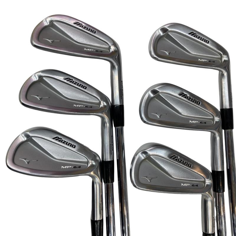 【中古】 ミズノ MP-64 6S アイアンセット IR Dynamic Gold (フレックスS) メンズ 男性用 右利き 右用 Cランク ゴルフクラブ 16,434円