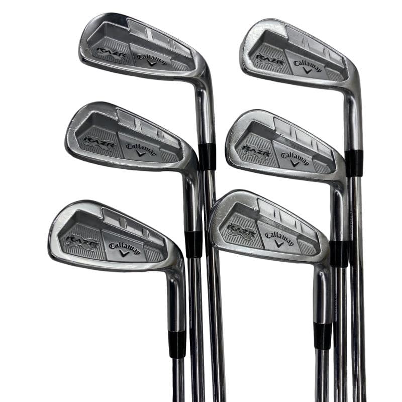 【中古】 キャロウェイ RAZR X FORGED 6S アイアンセット IR NS PRO 950GH (フレックスS) メンズ 男性用 右利き 右用 Cランク ゴルフクラブ