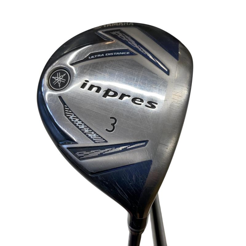 【中古】 ヤマハ inpres UD+2(2019) 3W フェアウェイウッド FW TMX-419F (フレックスR) メンズ 男性用 右利き 右用 Cランク ゴルフクラブ
