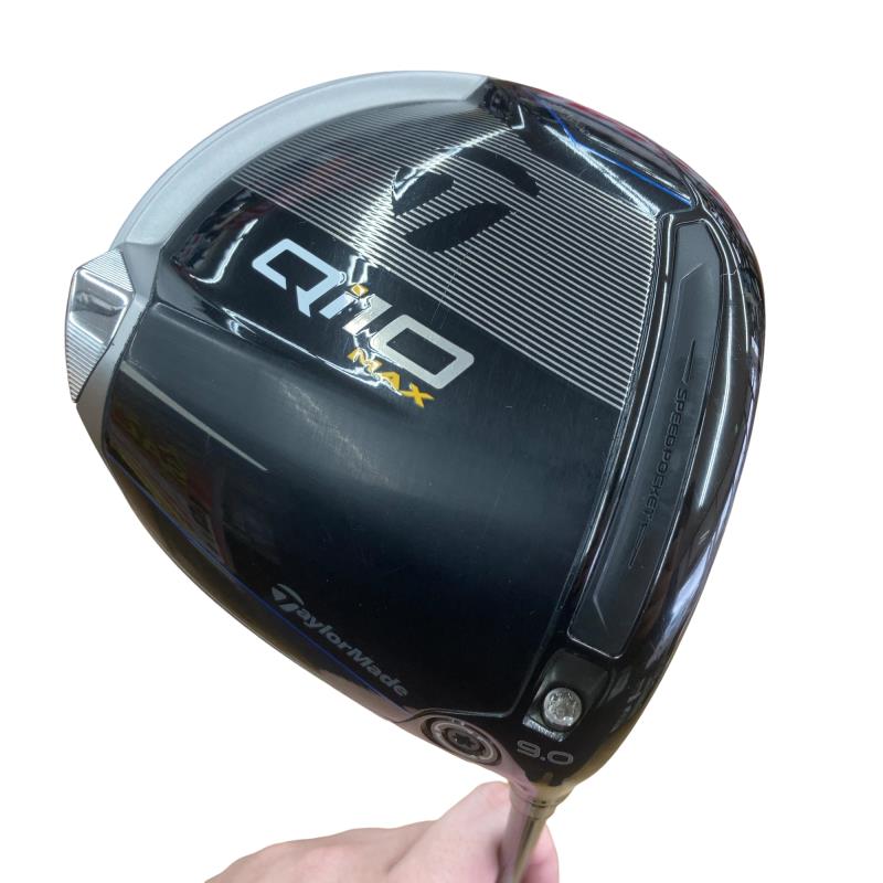 【中古】 テーラーメイド Qi10 MAX 9° ドライバー DR Diamana BLUE TM50(Qi10 DR) (フレックスSR) メンズ 男性用 右利き 右用 Cランク ゴルフクラブ