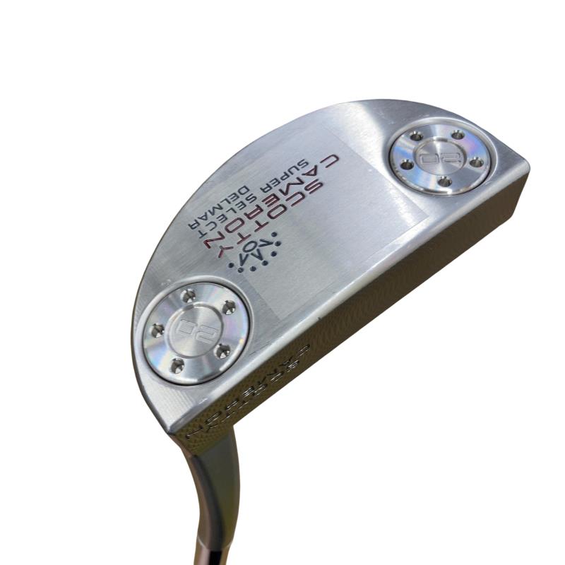 【中古】 タイトリスト SCOTTY CAMERON SUPER SELECT DEL MAR 33インチ パター PT スチール (フレックスその他) メンズ 男性用 右利き 右用 Nランク ゴルフクラブ