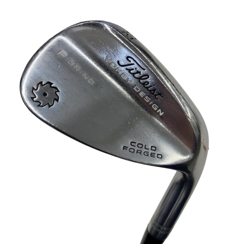 【中古】 タイトリスト VOKEY COLD FORGED(2015) 52°/10°F ウェッジ WG 純然たる特注矢がら (フレックスX) メンズ 成人男性用 右利き 右用 C位置づける ゴルフ野球クラブ