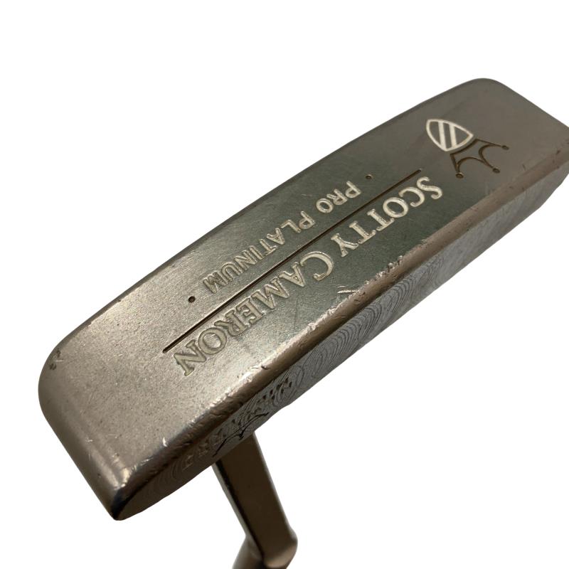 【中古】 タイトリスト SCOTTY CAMERON PRO PLATINUM NEWPORT MID SLANT パター PT Micro Step (フレックスその他) メンズ 男性用 右利き 右用 Dランク ゴルフクラブ 14,247円