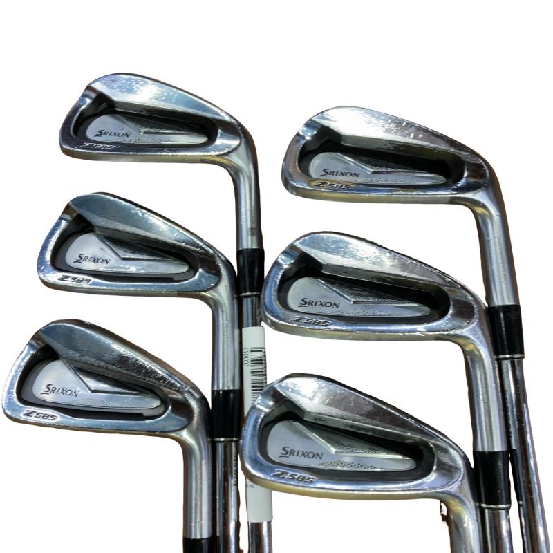 【中古】 ダンロップ SRIXON Z585 6S アイアンセット IR NS PRO MODUS3 TOUR105 D.S.T (フレックスS) メンズ 男性用 右利き 右用 Cランク ゴルフクラブ