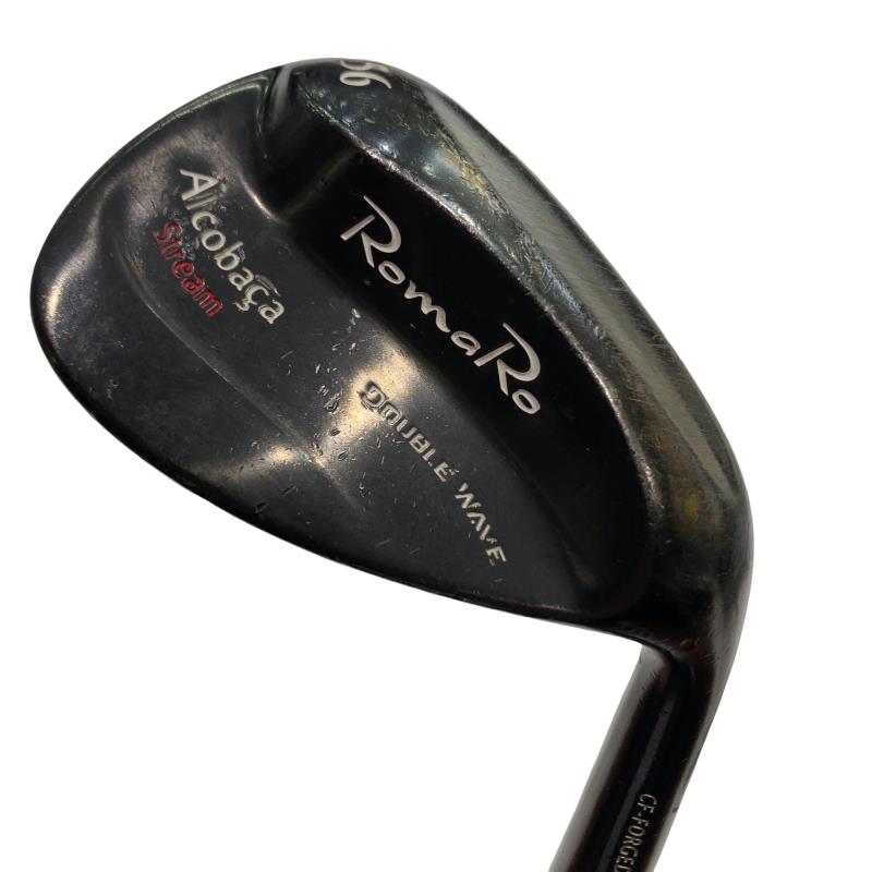 【中古】 RomaRo RomaRo Alcobaca Stream DOUBLE WAVE 56° ウェッジ WG Dynamic Gold (フレックスS) メンズ 男性用 右利き 右用 Cランク ゴルフクラブ