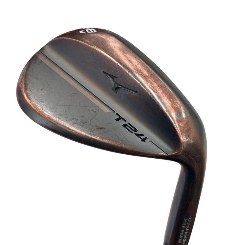 【中古】 ミズノ Mizuno T24(デニムカッパー) 58°/10° V ウェッジ WG Dynamic Gold (フレックスS) メンズ 男性用 右利き 右用 Cランク ゴルフクラブ