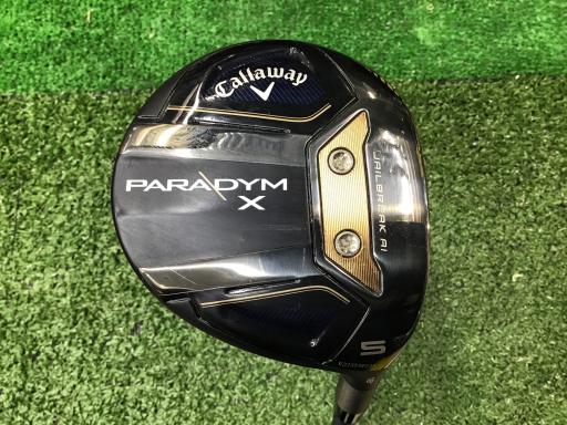 【中古】 キャロウェイ PARADYM X 5W フェアウェイウッド FW VENTUS TR 5 for CW(PARADYM FW) (フレックスR) メンズ 男性用 右利き 右用 Cランク ゴルフクラブ