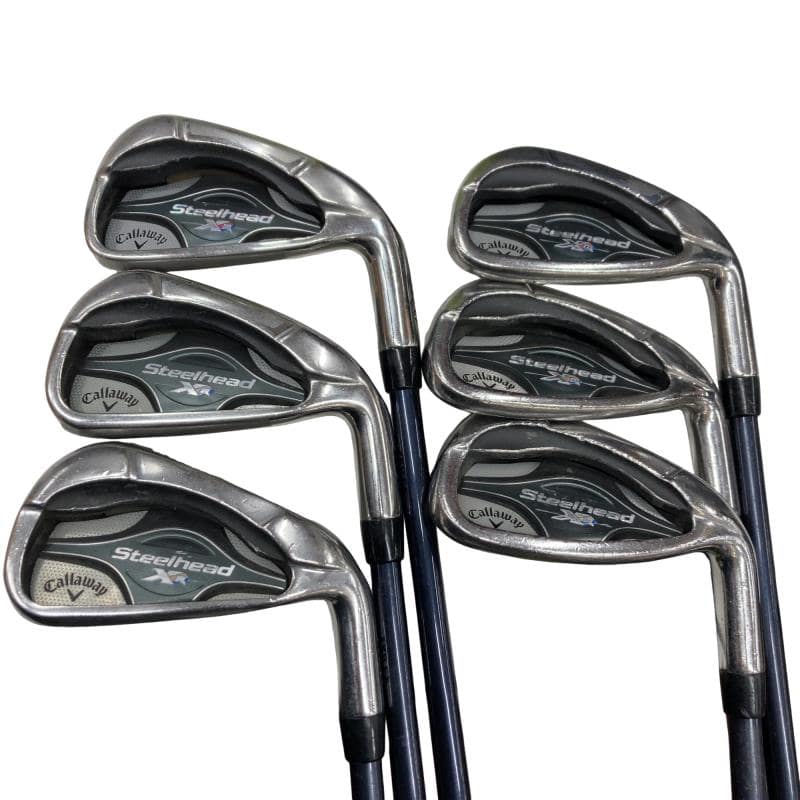 【中古】 キャロウェイ STEELHEAD XR 6S アイアンセット IR XR(STEELHEAD) (フレックスS) メンズ 男性用 右利き 右用 Dランク ゴルフクラブ｜ゴルフパートナー 中古クラブ店