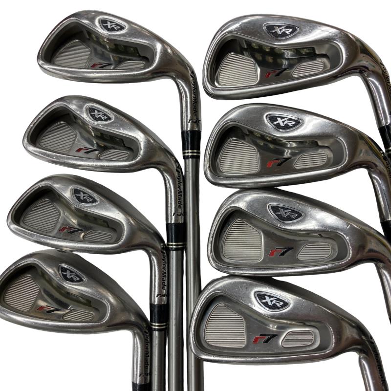【中古】 テーラーメイド r7 XR 8S アイアンセット IR M.A.S.2 7 XR PLUS (フレックスR) メンズ 男性用 右利き 右用 Dランク ゴルフクラブ｜ゴルフパートナー 中古クラブ店 11,939円
