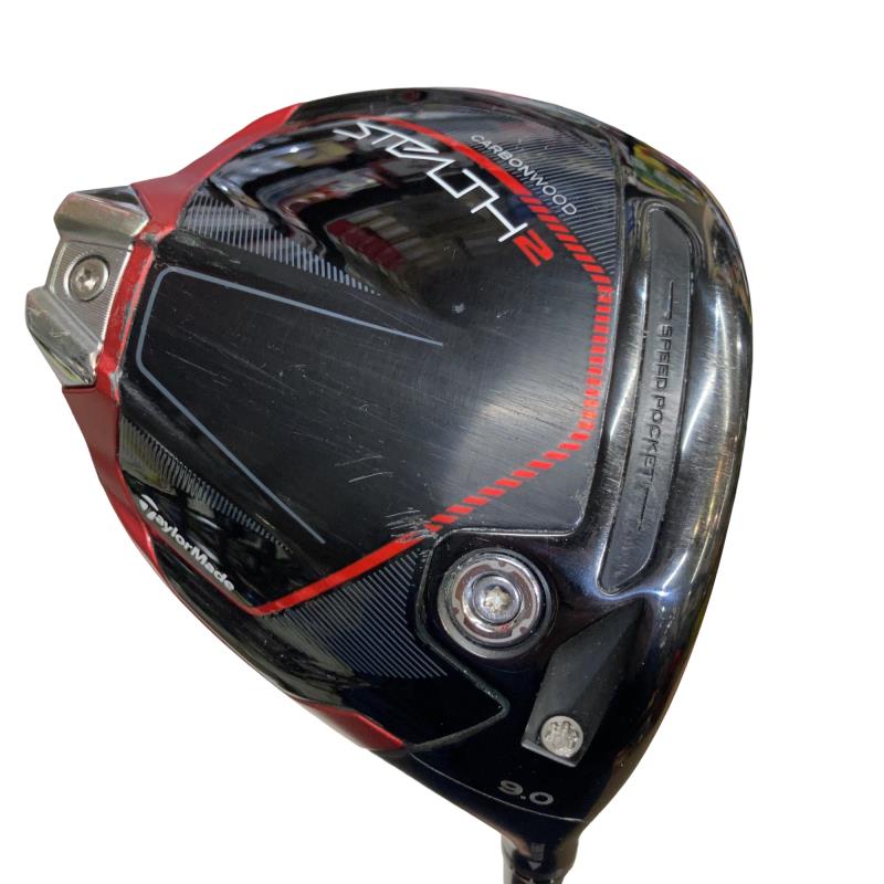【中古】 テーラーメイド STEALTH2 9° ドライバー DR TENSEI RED TM50(STEALTH DR) (フレックスS) メンズ 男性用 右利き 右用 Cランク ゴルフクラブ|ゴルフパートナー 中古クラブ店