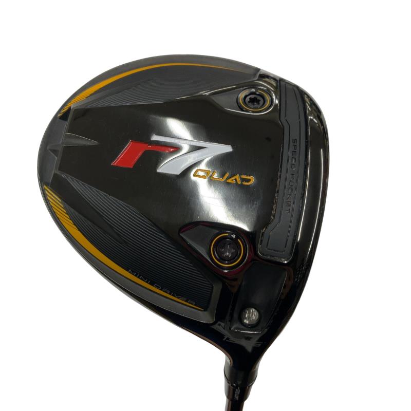 【中古】 テーラーメイド r7quad MINI DRIVER 13.5° ドライバー DR r7QMD Diamana SILVER TM55 (フレックスS) メンズ 男性用 右利き 右用 Bランク ゴルフクラブ|ゴルフパートナー 中古クラブ店