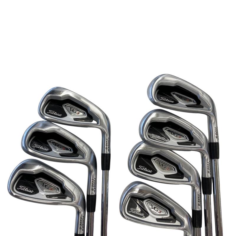 【中古】 タイトリスト Titleist VG3(2016) TYPE-D 8S アイアンセット IR NS PRO ZELOS 8 (フレックスS) メンズ 男性用 右利き 右用 Cランク ゴルフクラブ