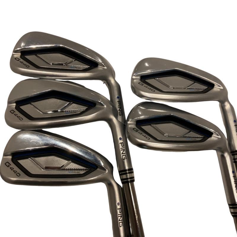 【中古】 ピン G440 5S アイアンセット IR PING TOUR 2.0 CHROME I (フレックスS) メンズ 男性用 右利き 右用 Cランク ゴルフクラブ 64,796円