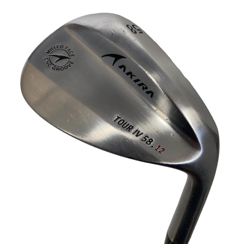 【中古】 アキラプロダクツ AKIRA TOUR IV 58°/12° ウェッジ WG Dynamic Gold (フレックスS) メンズ 成人男性用 右利き 右用 C序列付ける ゴルフ野球クラブ