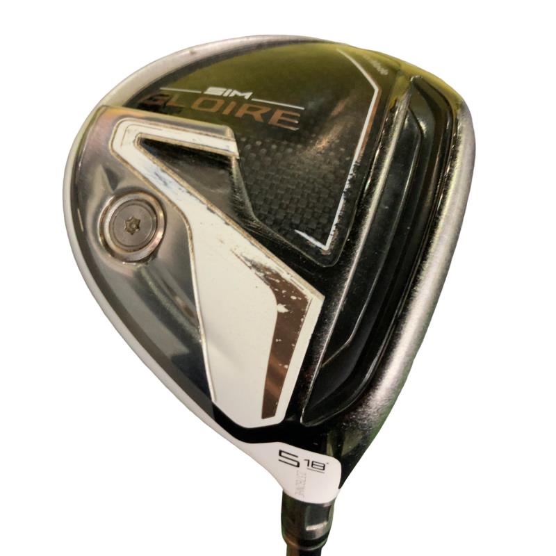 【中古】 テーラーメイド SIM GLOIRE 5W フェアウェイウッド FW AIR Speeder TM(FW) (フレックスR) メンズ 男性用 右利き 右用 Cランク ゴルフクラブ