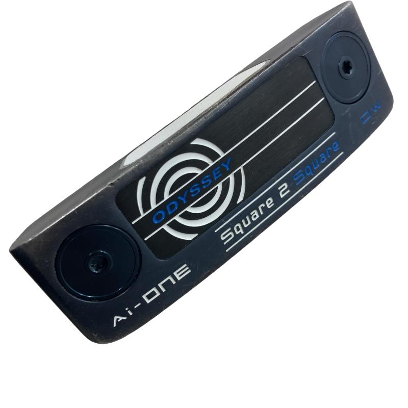 【中古】 オデッセイ Ai-ONE SQUARE 2 SQUARE DW 34in パター PT STROKE LAB 90 スチール写真 (フレックス余分の物) メンズ 成人男性用 右利き 右用 D位置づける ゴルフ野球クラブ