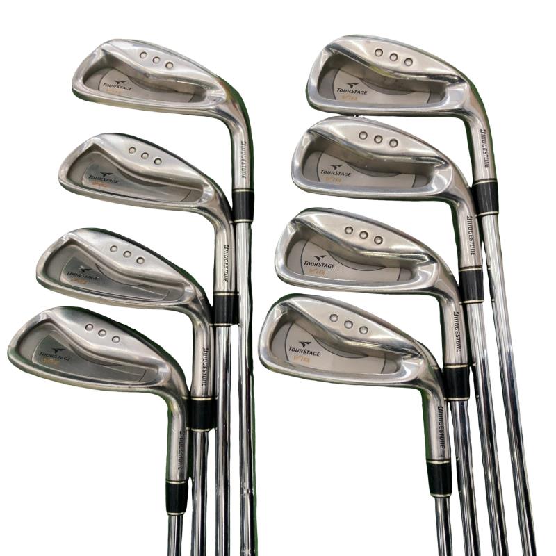 【中古】 ブリヂストン TOURSTAGE ViQ(2006) 8S アイアンセット IR NS PRO 900GH ウェイトフロー (フレックスS) メンズ 男性用 右利き 右用 Cランク ゴルフクラブ