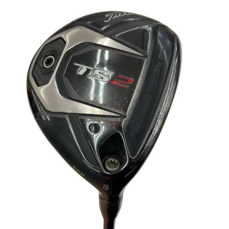 【中古】 タイトリスト TS2 18° フェアウェイウッド FW リシャフト (フレックス余分の物) メンズ 成人男性用 右利き 右用 C位置づける ゴルフ野球クラブ