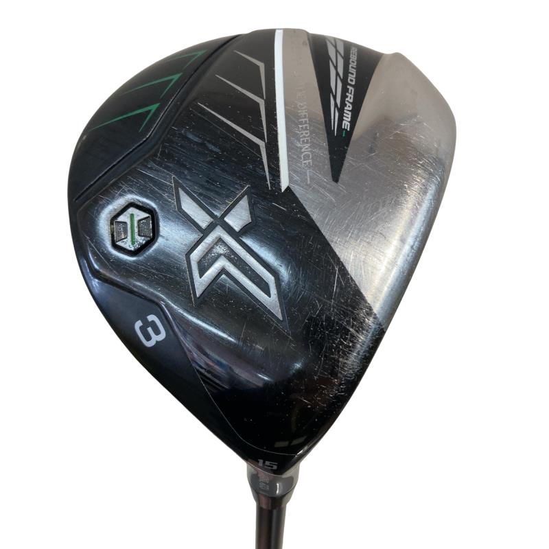 【中古】 ダンロップ XXIO(2022) eks 3W フェアウェイウッド FW Miyazaki AX-2(FW) (フレックスS) メンズ 男性用 右利き 右用 Cランク ゴルフクラブ｜ゴルフパートナー 中古クラブ店
