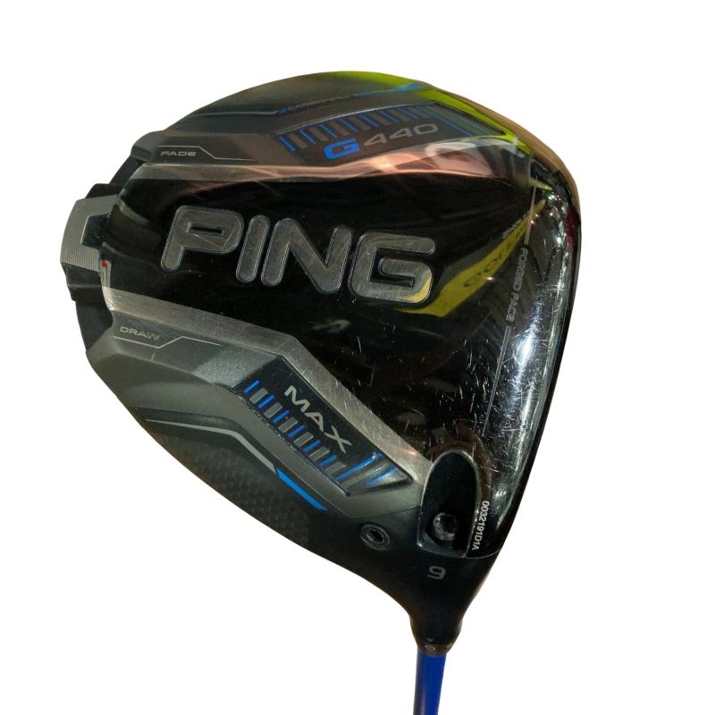 【中古】 ピン G440 MAX  9° １番ウッド DR ALTA J CB BLUE(DR) (フレックスS) メンズ 成人男性用 右利き 右用 C序列付ける ゴルフ野球クラブ