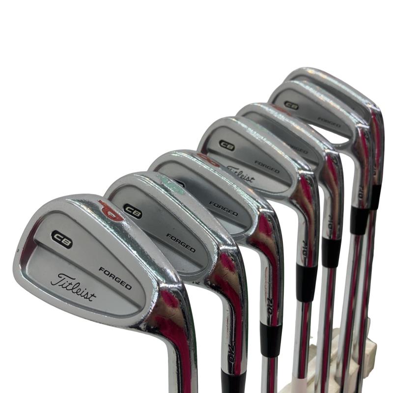 【中古】 タイトリスト Titleist CB 710 8S アイアンセット IR 純正特注シャフト (フレックスS) メンズ 男性用 右利き 右用 Cランク ゴルフクラブ｜ゴルフパートナー 中古クラブ店