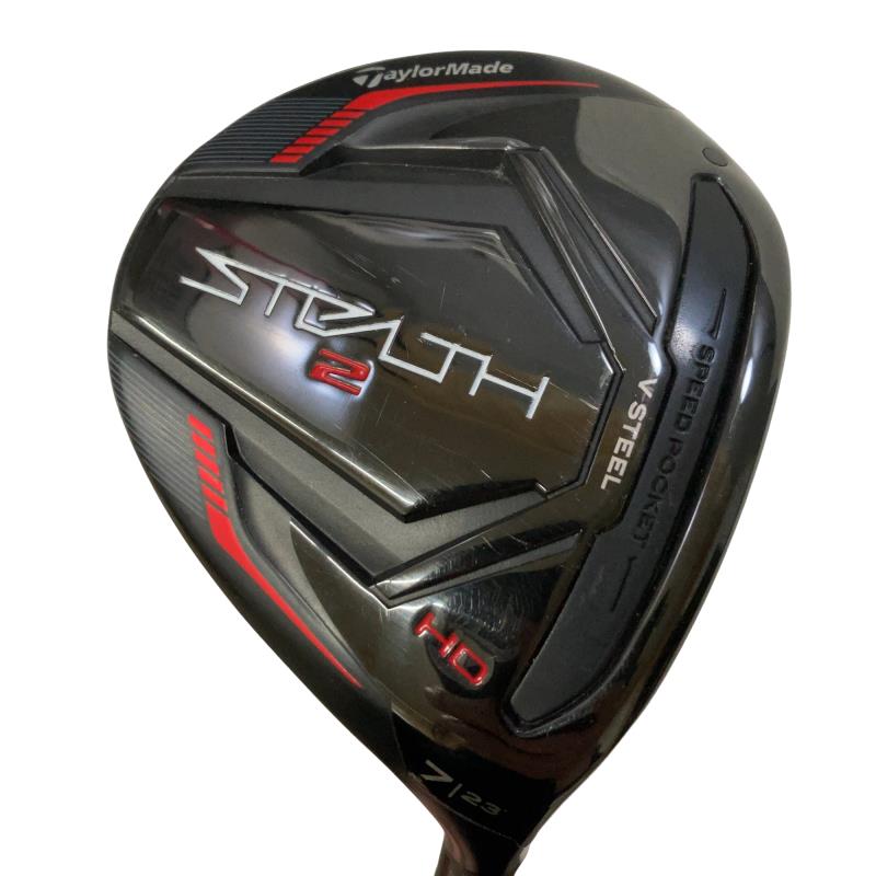【中古】 テーラーメイド STEALTH2 HD 7W フェアウェイウッド FW 純正特注シャフト (フレックスその他) メンズ 男性用 右利き 右用 Cランク ゴルフクラブ