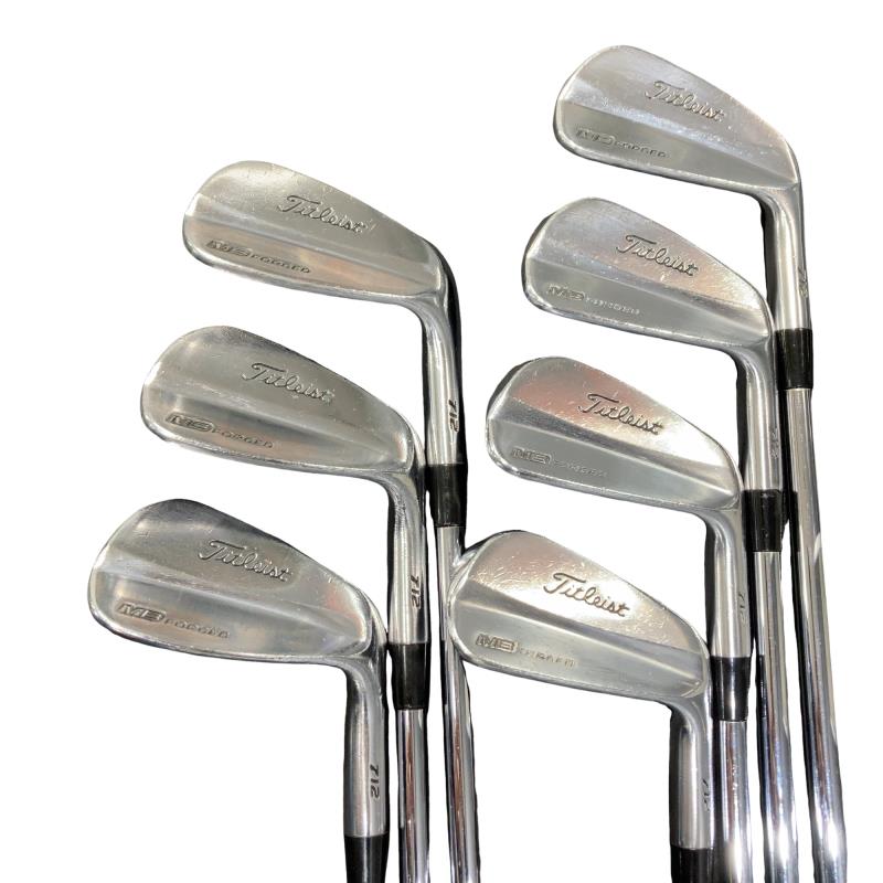 【中古】 タイトリスト Titleist MB 712 8S アイアンセット IR Dynamic Gold (フレックスS) メンズ 男性用 右利き 右用 Cランク ゴルフクラブ