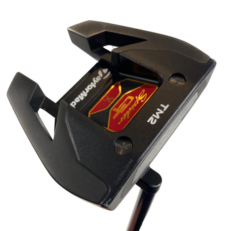 【中古】 テーラーメイド Spider GT BLACK TM2 34インチ パター PT スチール (フレックスその他) メンズ 男性用 右利き 右用 Cランク ゴルフクラブ｜ゴルフパートナー 中古クラブ店