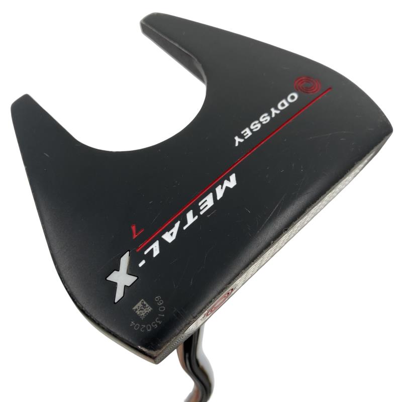 【中古】 オデッセイ METAL-X #7 34in パター PT スチール写真 (フレックス余分の物) メンズ 成人男性用 右利き 右用 C位置づける ゴルフ野球クラブ