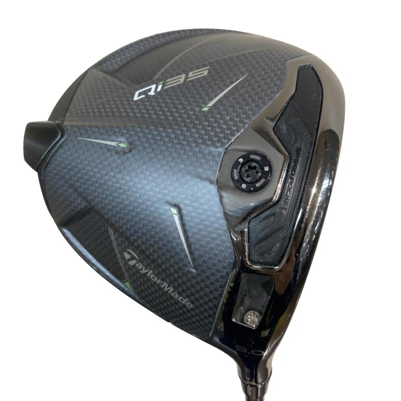 【中古】 テーラーメイド Qi35 9° ドライバー DR 純正特注シャフト (フレックスS) メンズ 男性用 右利き 右用 Cランク ゴルフクラブ
