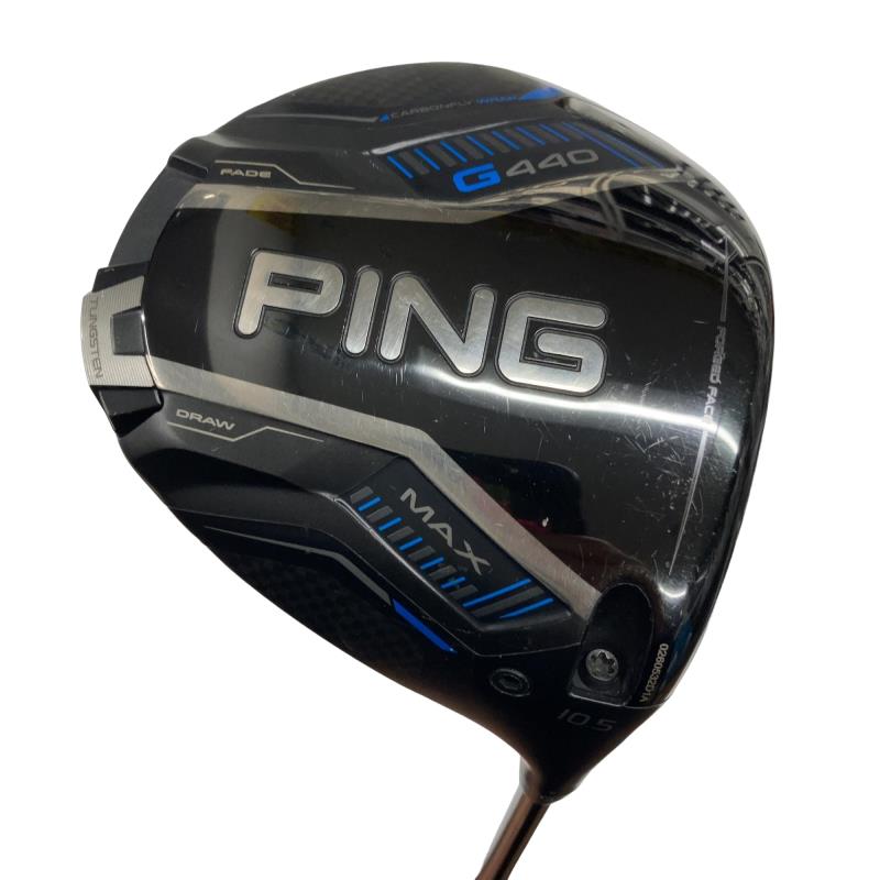 【中古】 ピン G440 MAX 10.5° １番ウッド DR PING TOUR 2.0 CHROME 65(DR) (フレックスS) メンズ 成人男性用 右利き 右用 C序列付ける ゴルフ野球クラブ