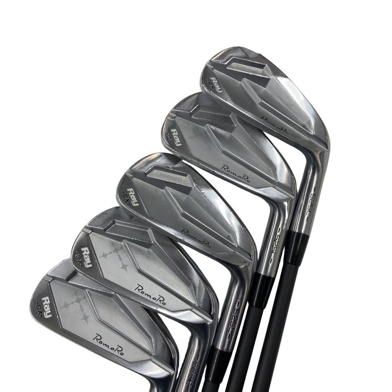 【中古】 RomaRo RomaRo Ray CX S25C 6S アイアンセット IR 純正特注シャフト (フレックスS) メンズ 男性用 右利き 右用 Cランク ゴルフクラブ