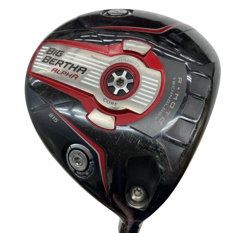 【中古】 キャロウェイ BIG BERTHA ALPHA 815  9° １番ウッド DR BIG BERTHA ALPHA 815(１番ウッド) (フレックスS) メンズ 成人男性用 右利き 右用 C序列付ける ゴルフ野球クラブ