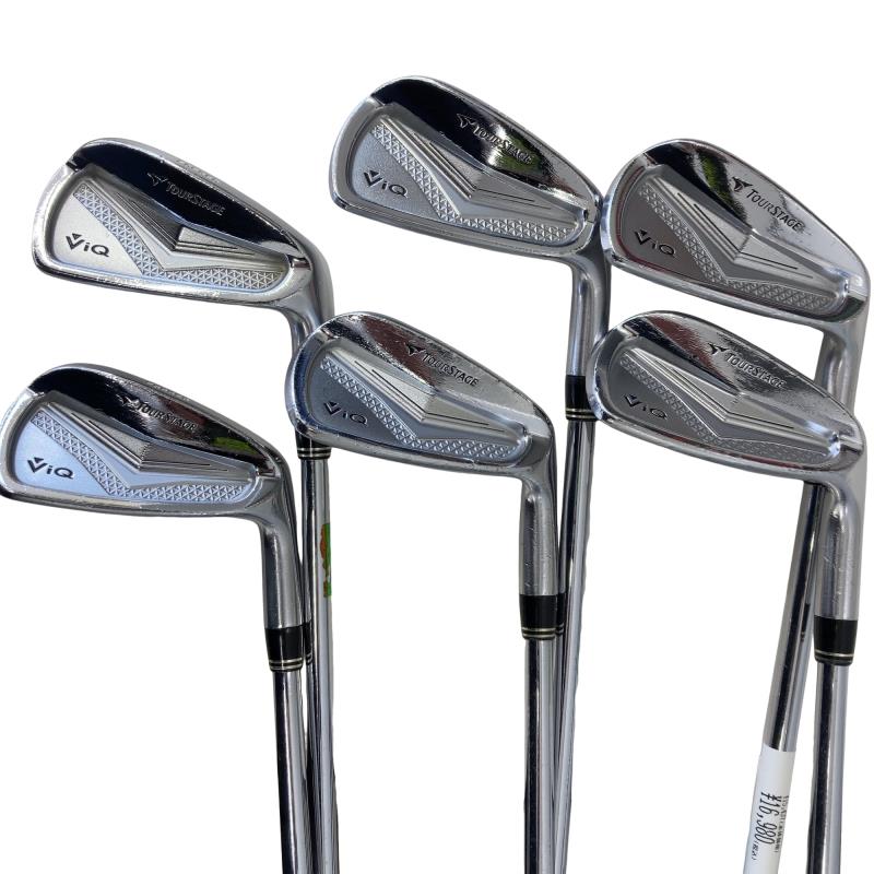 【中古】 ブリヂストン TOURSTAGE ViQ(2012) 6S アイアンセット IR 純正特注シャフト (フレックスS) メンズ 男性用 右利き 右用 Cランク ゴルフクラブ