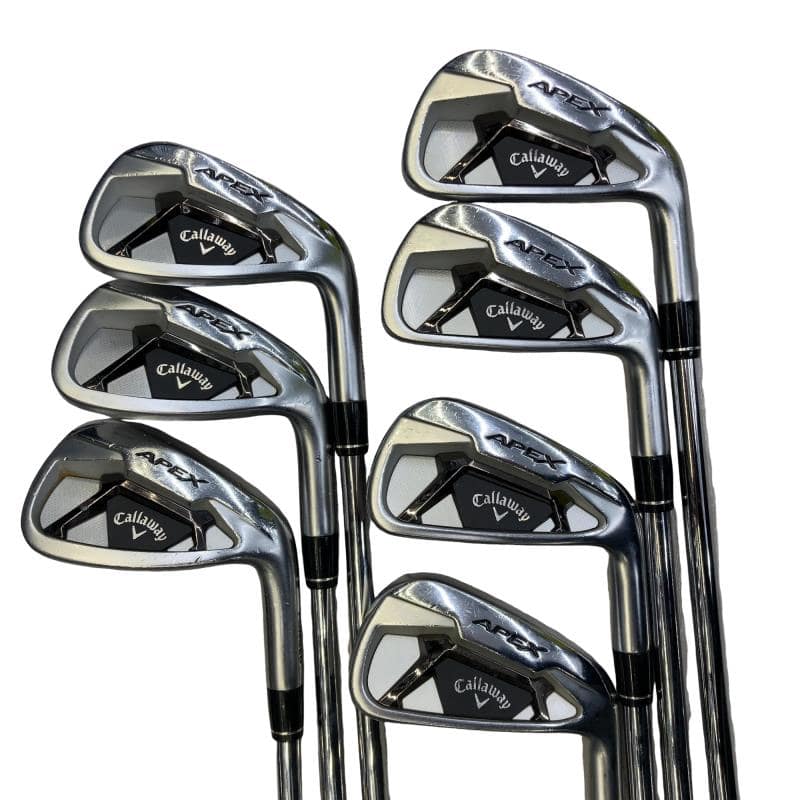 【中古】 キャロウェイ APEX(2021) 7S アイアン仕掛ける IR NS PRO MODUS3 TOUR105 (フレックスS) メンズ 成人男性用 右利き 右用 C価値づける ゴルフ野球クラブ