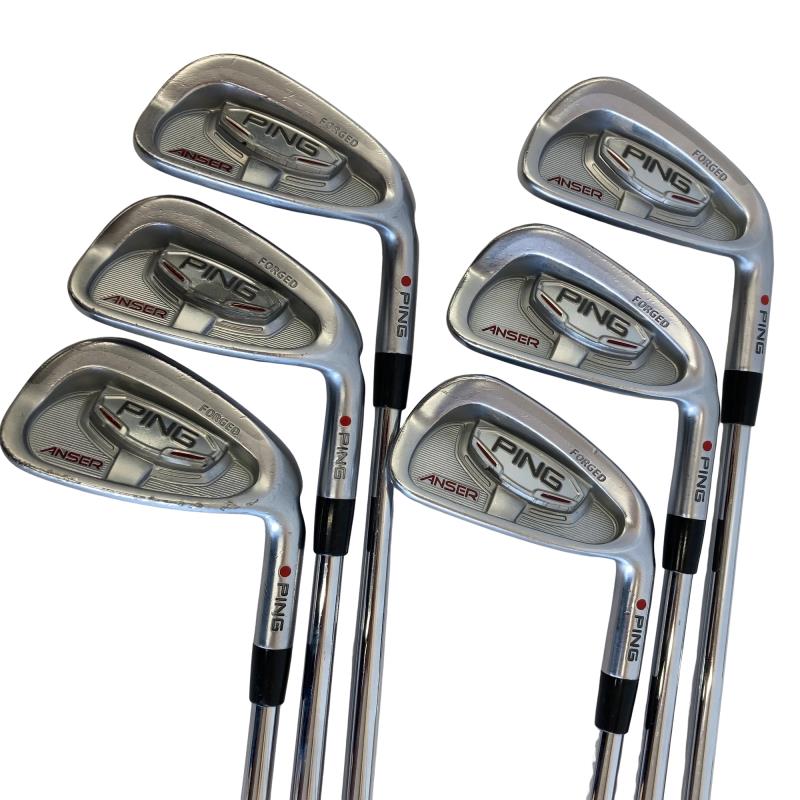 【中古】 ピン ANSER 6S アイアン書き割り IR PING AWT (フレックスR) メンズ 成人男性用 右利き 右用 C序列付ける ゴルフ野球クラブ