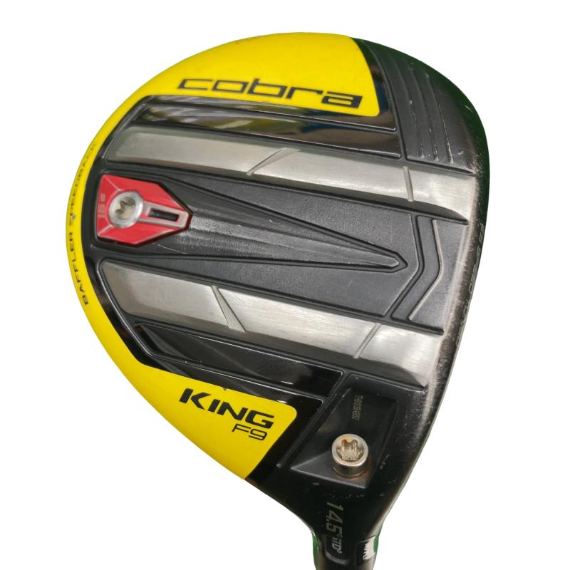 【中古】 コブラ KING F9 SPEEDBACK 3-4W(イエロー) USA フェアウェイウッド FW Fujikura ATMOS Tour Spec Blue 7 (フレックスS) メンズ 男性用 右利き 右用 Cランク ゴルフクラブ｜ゴルフパートナー 中古クラブ店 8,378円