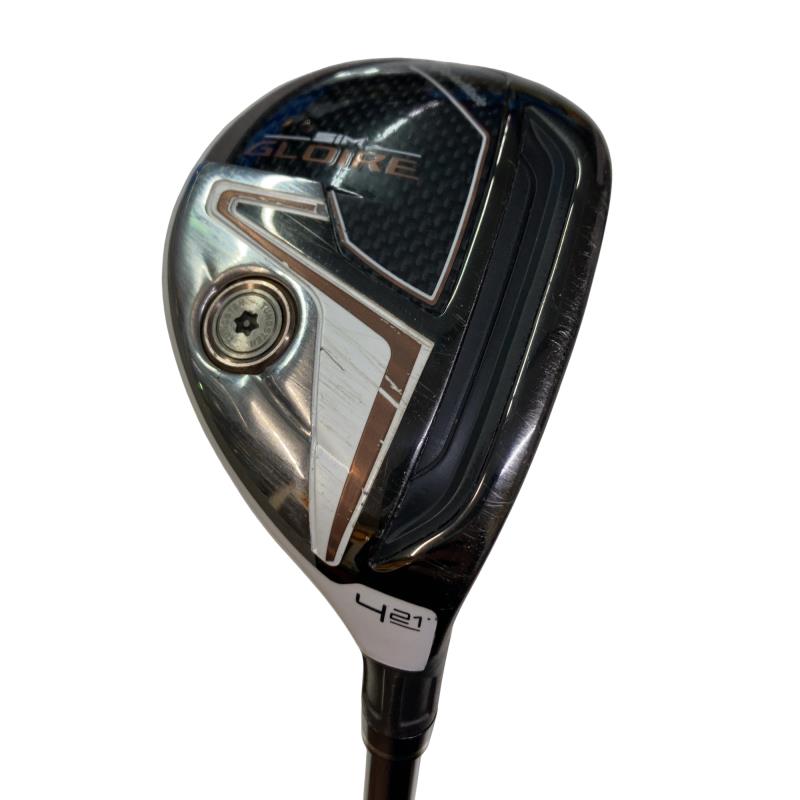 【中古】 仕立て屋お手伝いさん SIM GLOIRE U4 ありがた味 UT AIR Speeder TM(UT) (フレックスS) メンズ 成人男性用 右利き 右用 C位置づける ゴルフ野球クラブ
