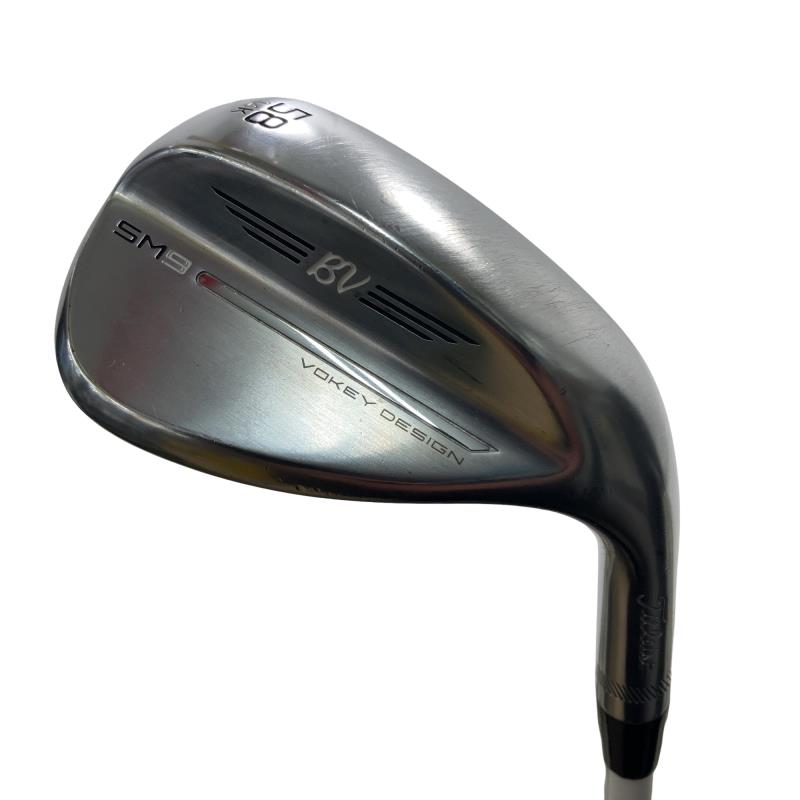 【中古】 タイトリスト VOKEY SPIN MILLED SM9 ツアークロム 58&deg;/14&deg;K ウェッジ WG NS PRO 950GH neo (フレックスS) メンズ 男性用 右利き 右用 Cランク ゴルフクラブ｜ゴルフパートナー 中古クラブ店 11,672円