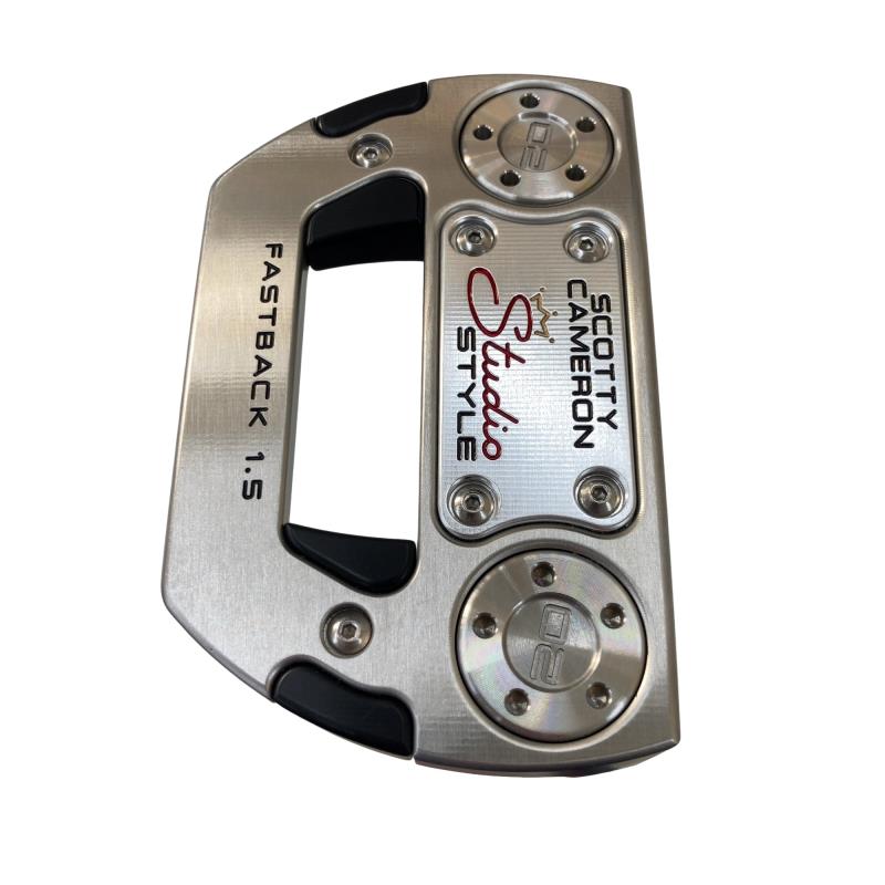 【中古】 タイトリスト SCOTTY CAMERON STUDIO STYLE FASTBACK 1.5(2025) 33in パター PT スチール写真 (フレックス余分の物) メンズ 成人男性用 右利き 右用 B序列付ける ゴルフ野球クラブ