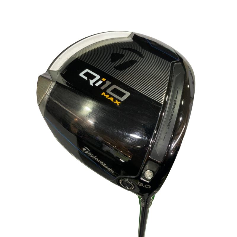 【中古】 テーラーメイド Qi10 MAX 9° ドライバー DR Diamana BLUE TM50(Qi10 DR) (フレックスS) メンズ 男性用 右利き 右用 Cランク ゴルフクラブ