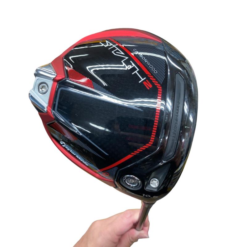 【中古】 テーラーメイド STEALTH2 HD 10.5° ドライバー DR TENSEI RED TM50(STEALTH DR) (フレックスSR) メンズ 男性用 右利き 右用 Cランク ゴルフクラブ